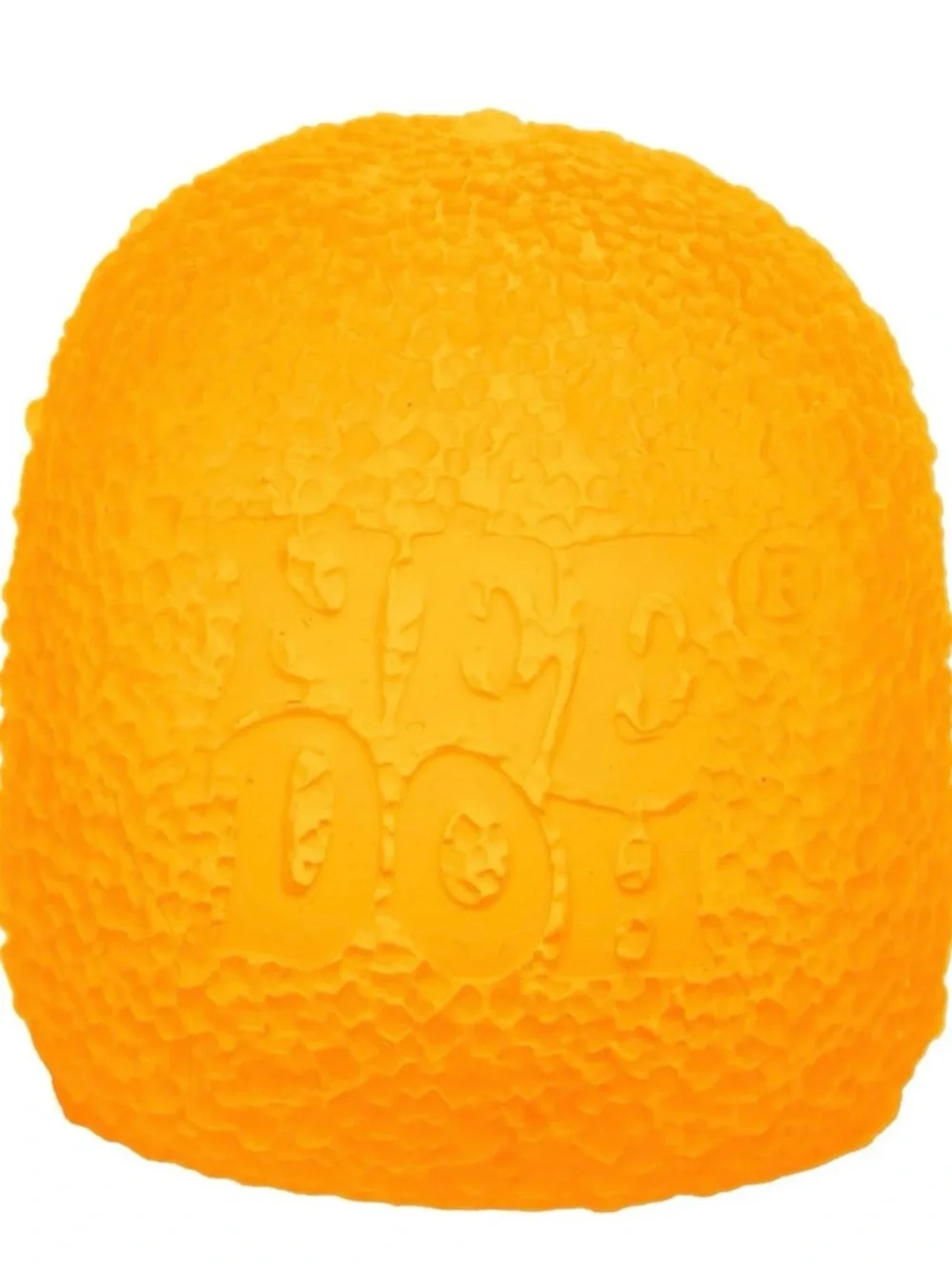 SCHYLLING NEEDOH  Orange GUMDROP Super Solid Squish Toy. Trending!! New In Box